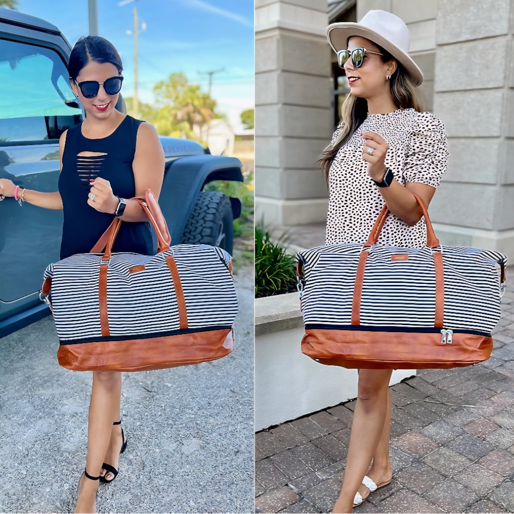 Weekender Bag With Shoe Compartment
